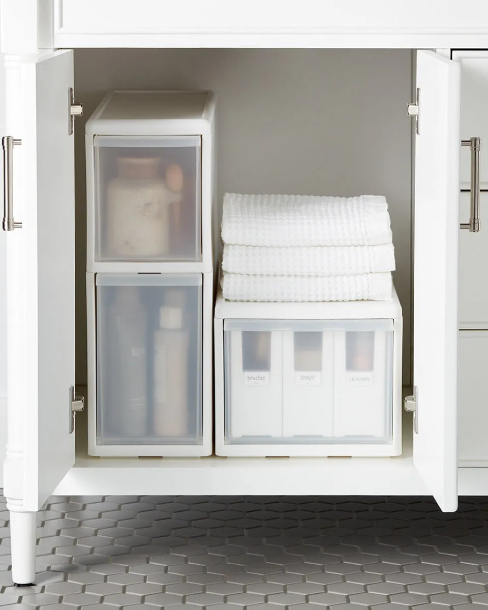 Vast assortment 170mm White Drawer Like Storage Modular It Practical design