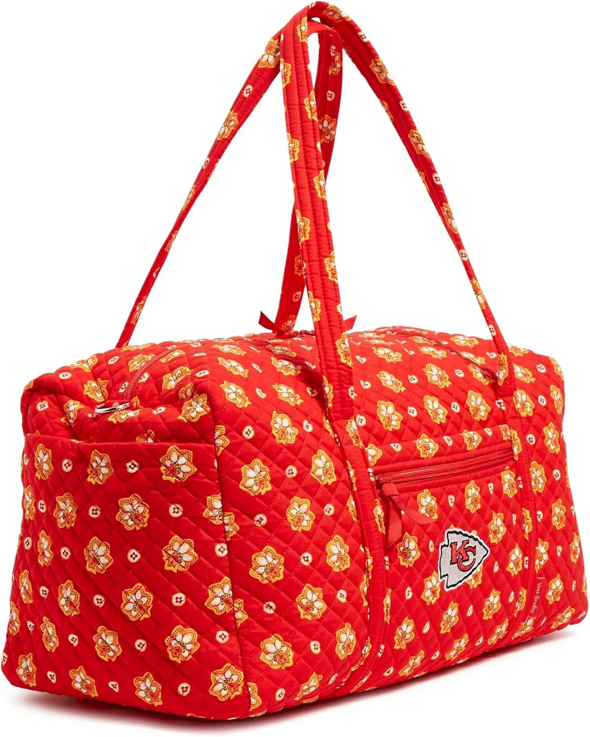 Vera Bradley Women's Cotton NFL Large Travel Duffel Bag (Multiple Teams Available)