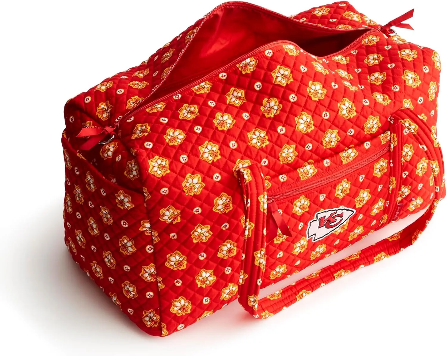Vera Bradley Women's Cotton NFL Large Travel Duffel Bag (Multiple Teams Available)
