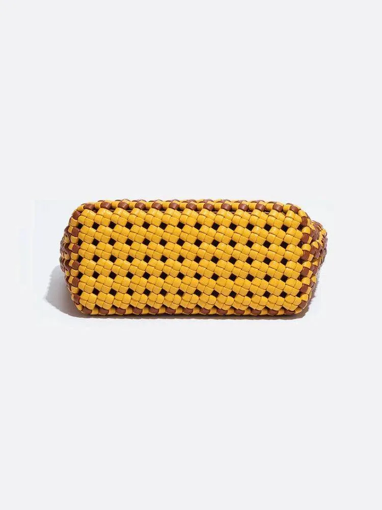 Versatile Large Capacity Handmade Woven Tote Bag
