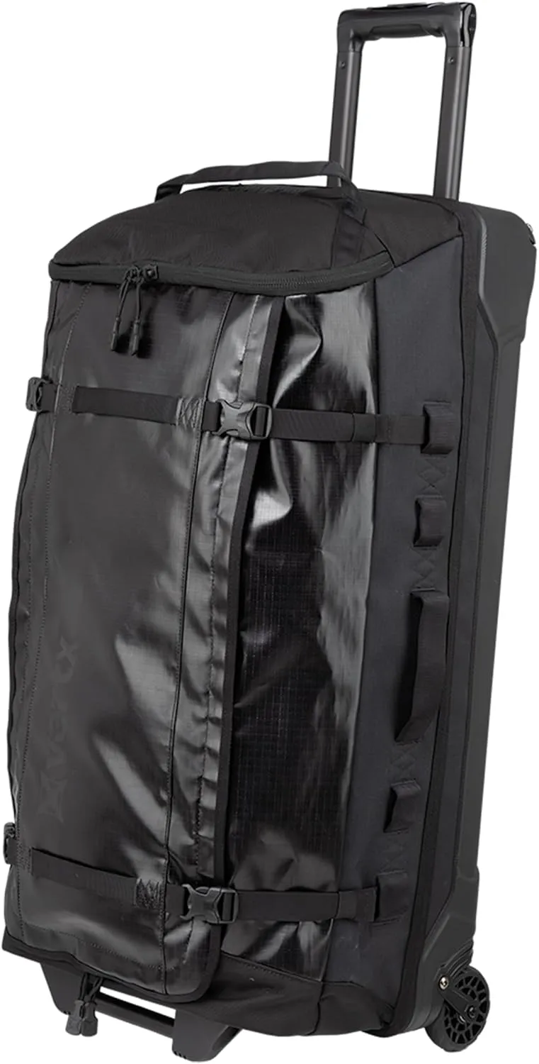 Vertx RLT Roller Tactical Travel Rolling Duffel Bag with Wheels for Men and Women, Compatible with Vertx Tactigami, CCW Concealed Carry, Traveling Luggage, 100L, Black