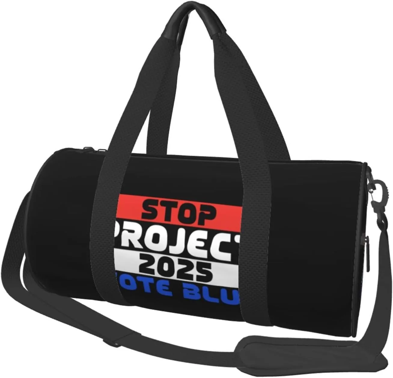 Vote Blue Stop Project 2025 Duffel Bag Gym Bag Travel Sports Tote Large Foldable Beach Swim Yoga4