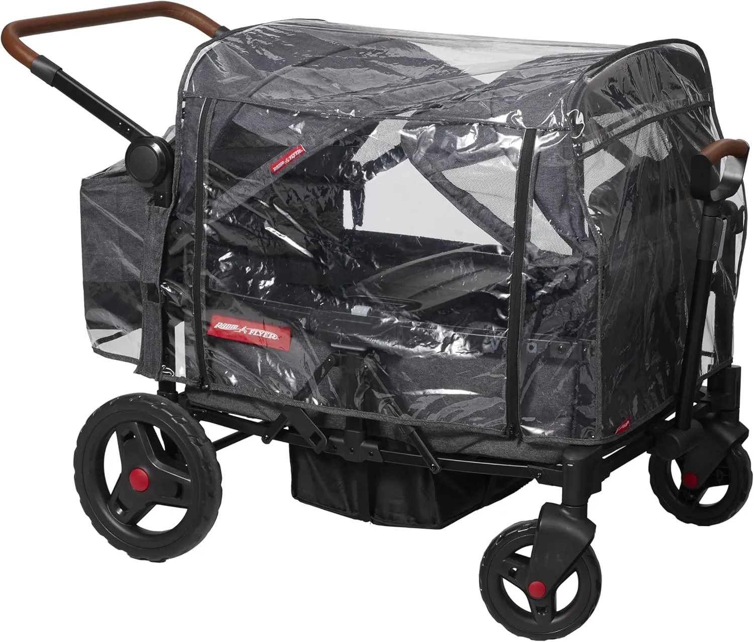 Voya Rain Cover with Bag, Radio Flyer Stroller Wagon Rain Cover