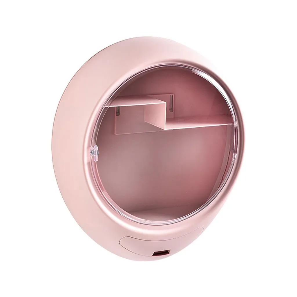 Wall Mount Large Capacity Bathroom Cosmetics Storage Box