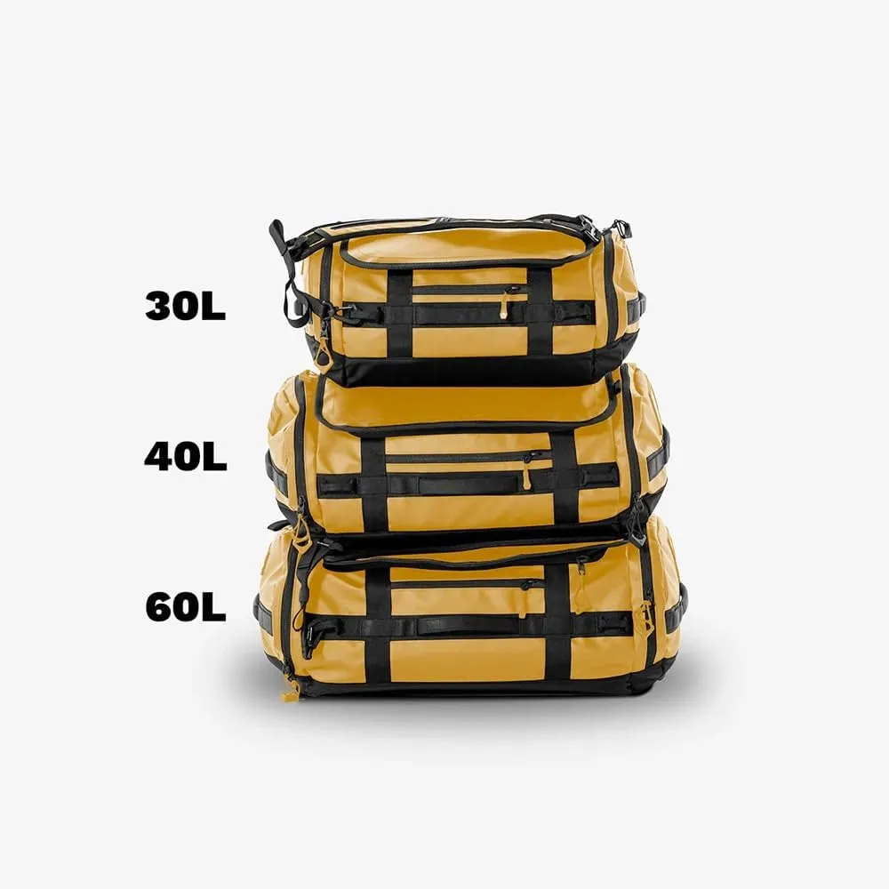WANDRD CARRYALL 30L Dallol Yellow - Versatile Travel Duffel Bag: Perfect Weekender & Everyday Travel Bag