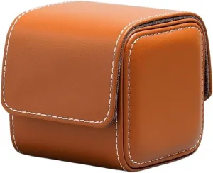 Watch Box Single Watch Storage Box High-end PU Skin Watch Display and Vintage Style Watch Holder watch storage box