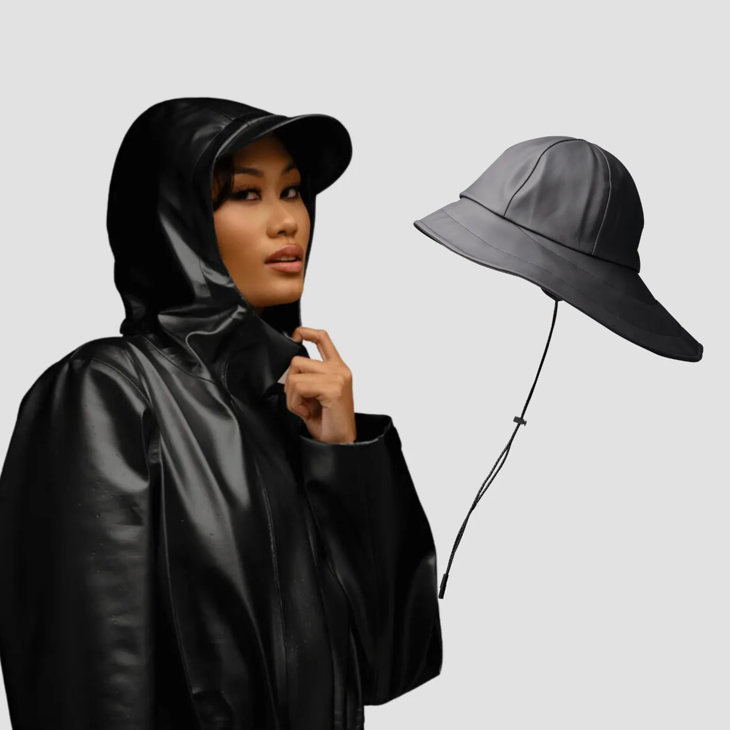 Waterproof Essentials: Build Your Rain Jacket & Hat Bundle