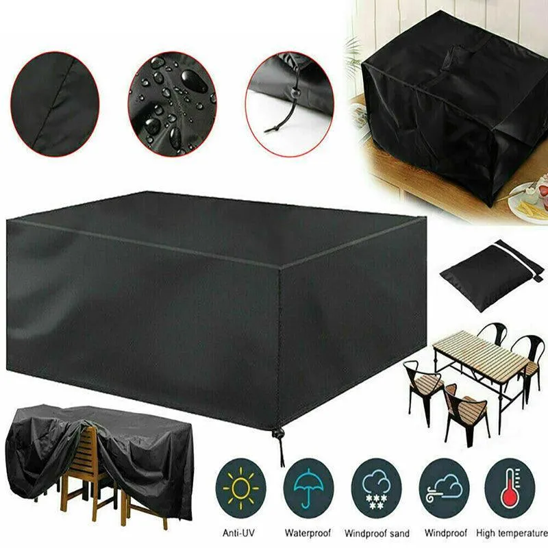 Waterproof Outdoor Furniture Cover Garden Patio Rain Uv Table Protector Chair