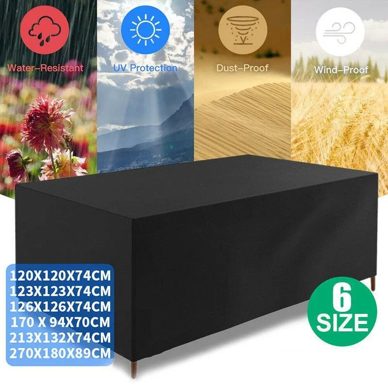 Waterproof Outdoor Furniture Cover Garden Patio Rain Uv Table Protector Chair