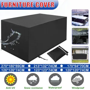 Waterproof Outdoor Furniture Cover Garden Patio Rain Uv Table Protector Chair