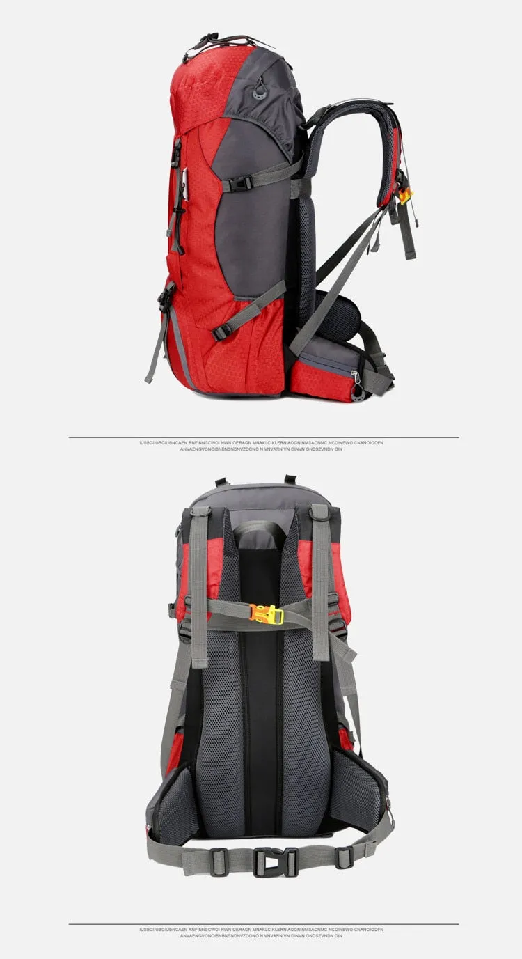Waterproof Outdoor Travel Backpack 60L