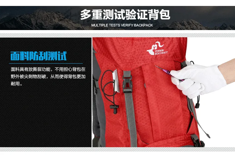 Waterproof Outdoor Travel Backpack 60L