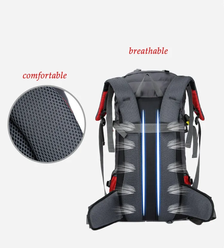 Waterproof Outdoor Travel Backpack 60L