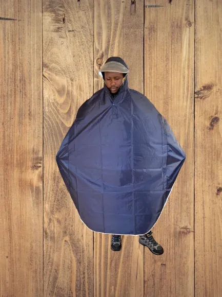 Waterproof Rain Poncho, Lightweight Hiking Rain Jacket, Reusable Rain Coat for Hiking, Trekking or Cycling