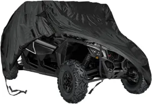 Waterproof UTV Cover, 420D Heavy Duty Tear-Resistant Oxford Material for Polaris Suzuki Kawasaki Can Am Maverick Arctic Cat Textron 2-3 Passenger XL-115 L x 60" W x 75" H