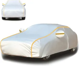 Weatherproof Car Cover Made for Ligier JS50, Car Cover Waterproof All Weather for Automobiles, Car Hail Cover Protector, with Zipper h1231od1671