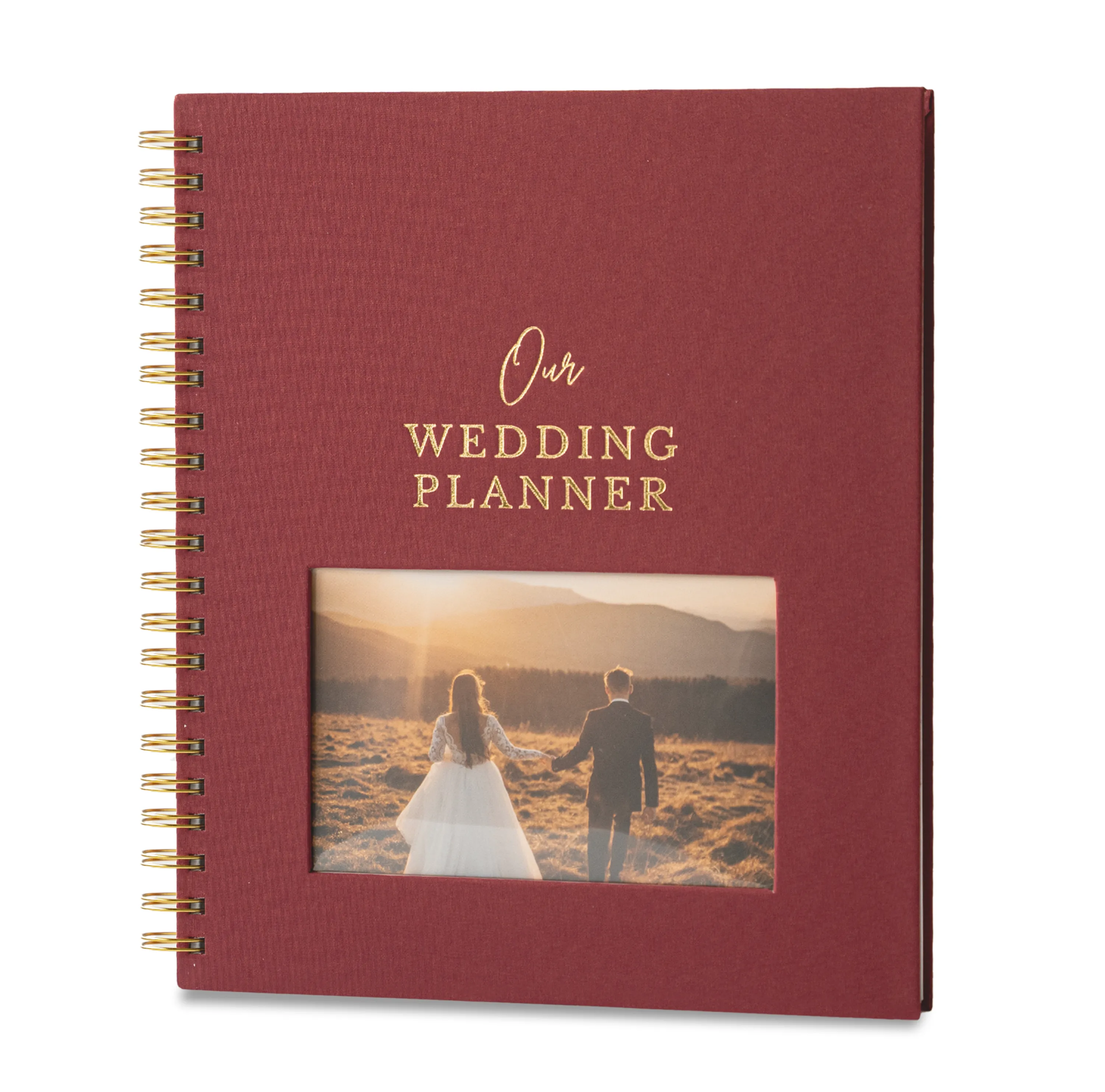 Wedding Planner with Customizable Photo Window