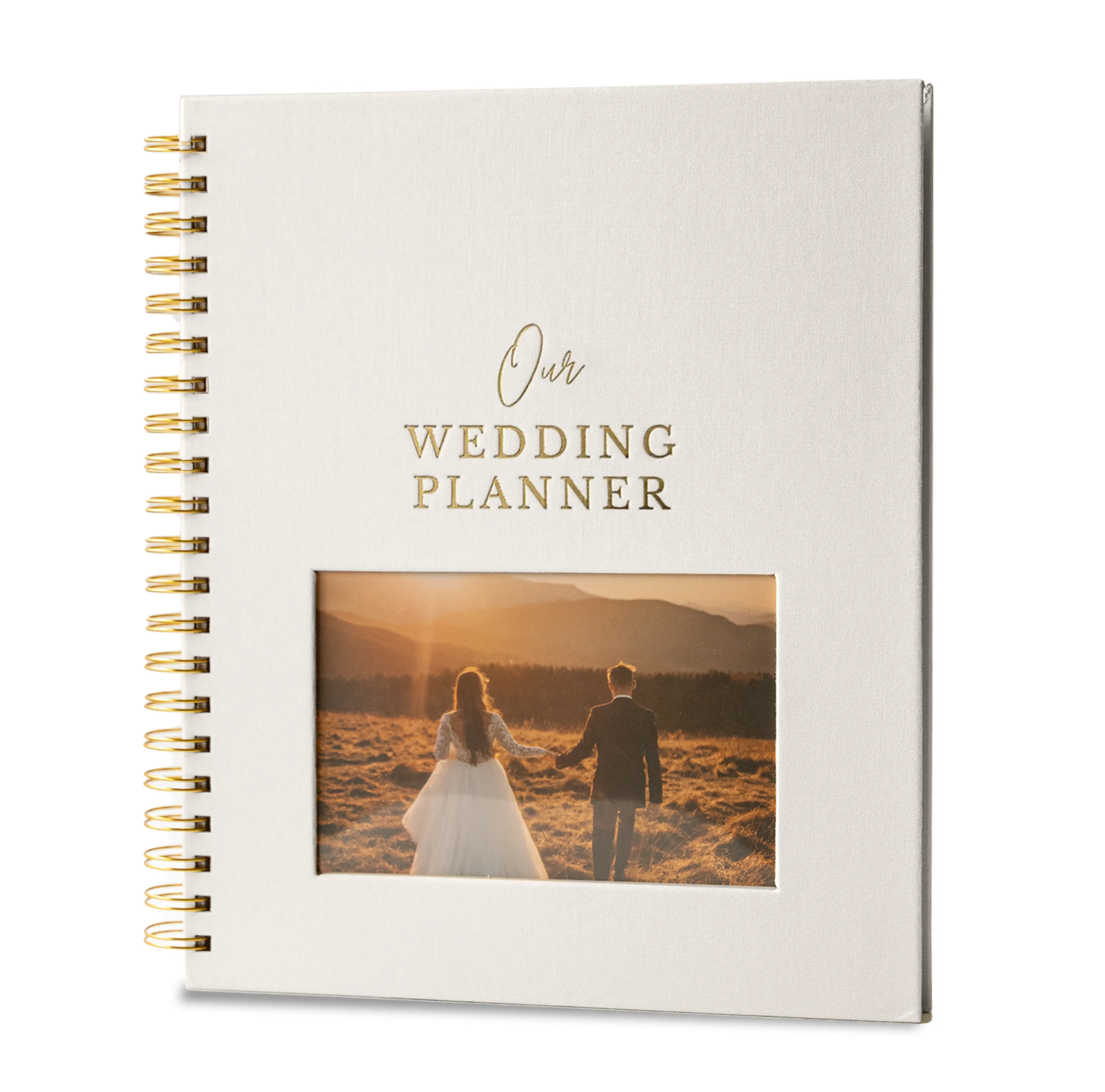 Wedding Planner with Customizable Photo Window