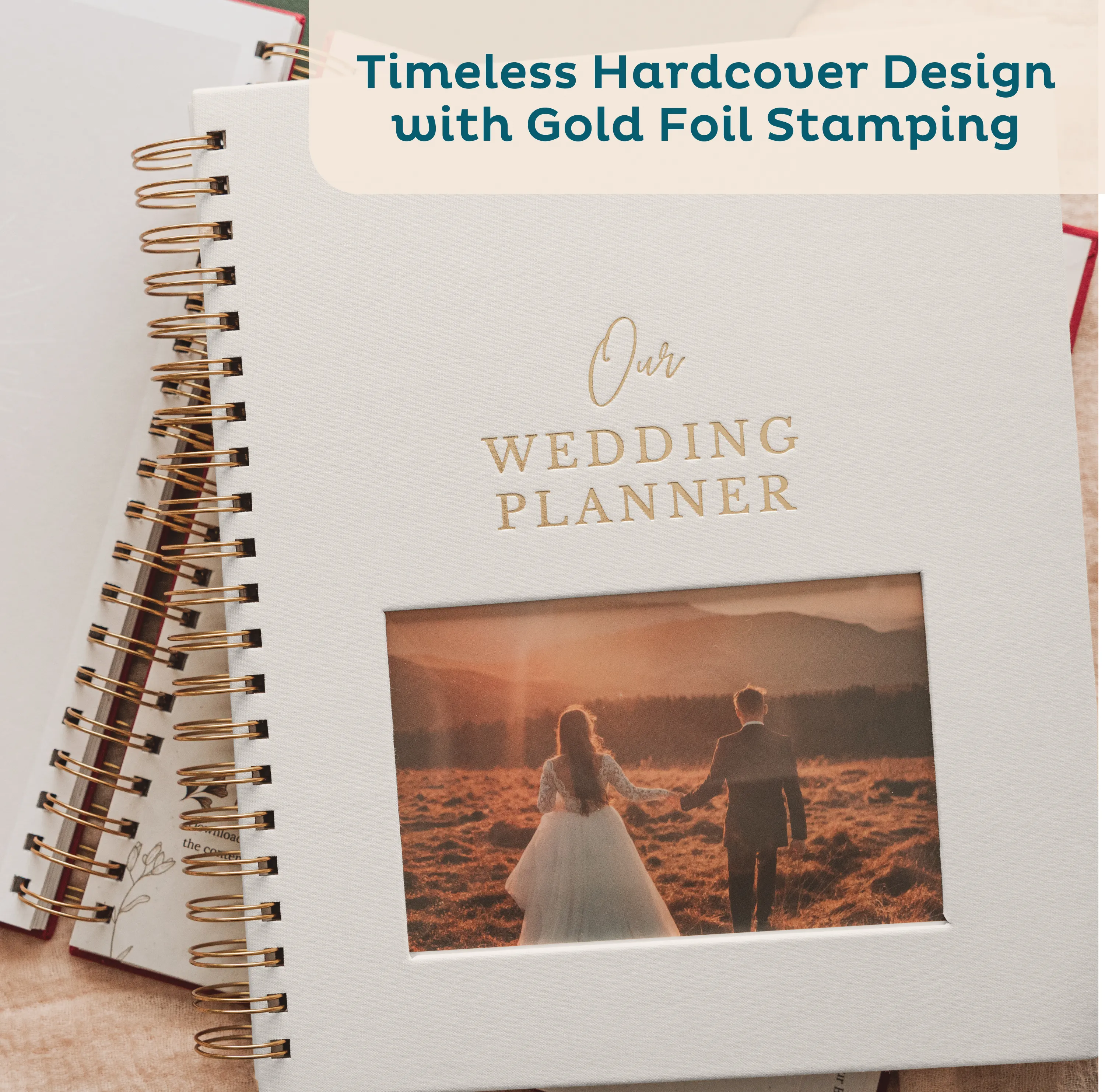 Wedding Planner with Customizable Photo Window