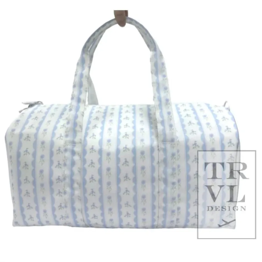 Weekender Duffle- Ribbon Floral