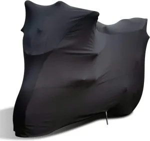WinPower Indoor Motorcycle Cover Stretch Elastic Dustproof Covers for Motorbikes, 116 x 43 x 55 inches