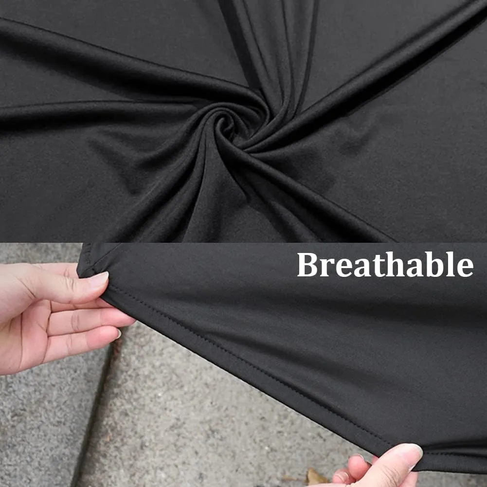 WinPower Indoor Motorcycle Cover Stretch Elastic Dustproof Covers for Motorbikes, 116 x 43 x 55 inches