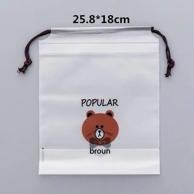 Women Animal Bear Cosmetic Bag