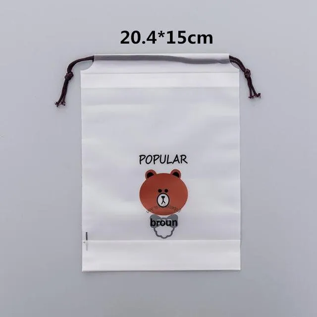 Women Animal Bear Cosmetic Bag