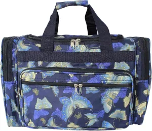 World Traveler Animal Prints 19-inch Duffel Bag, Butterfly