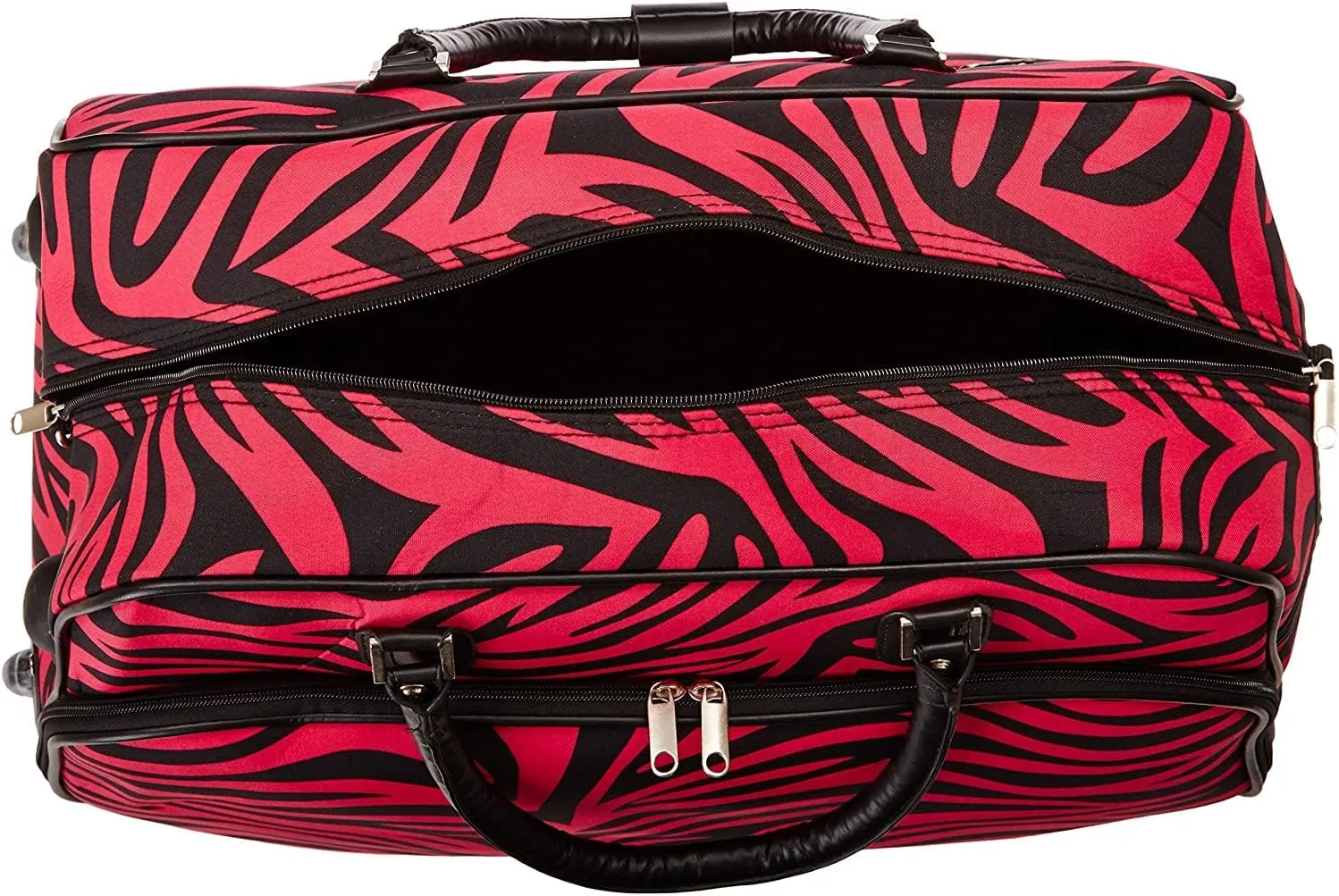 World Traveler Animal Prints 21-inch Carry-on Rolling Duffel Bag
