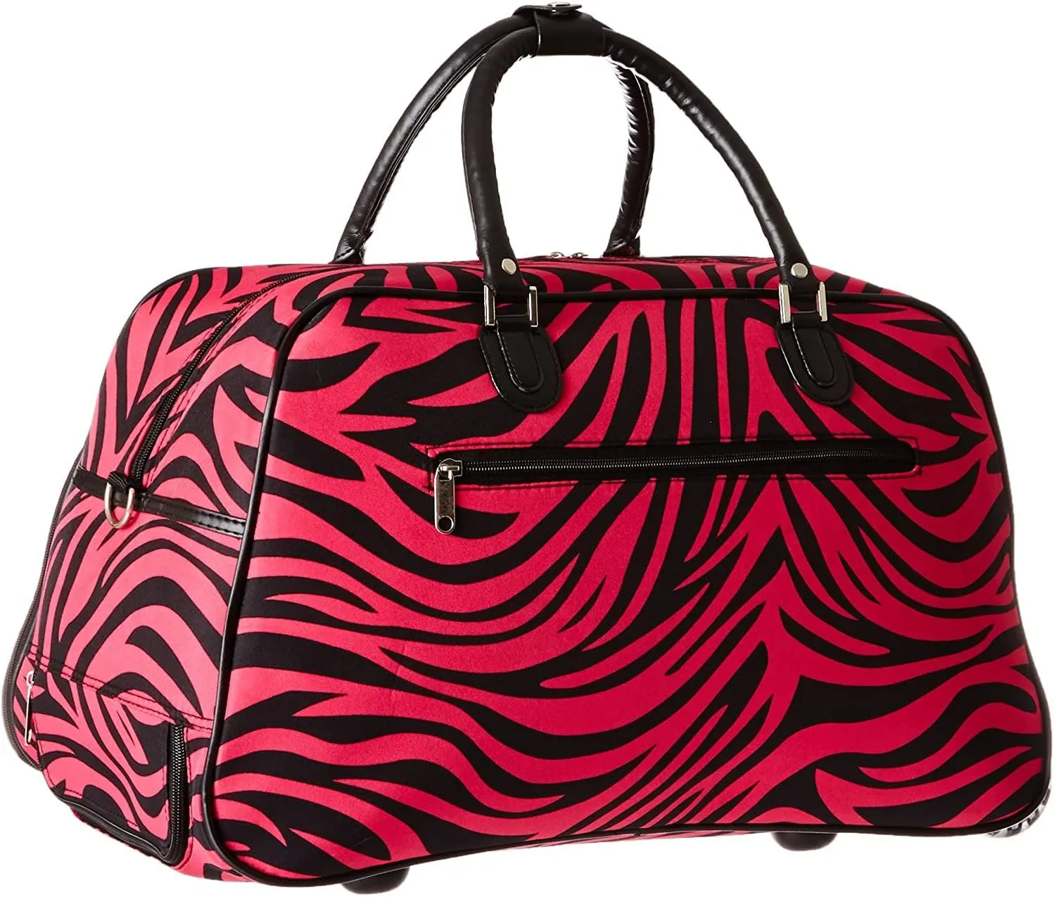 World Traveler Animal Prints 21-inch Carry-on Rolling Duffel Bag