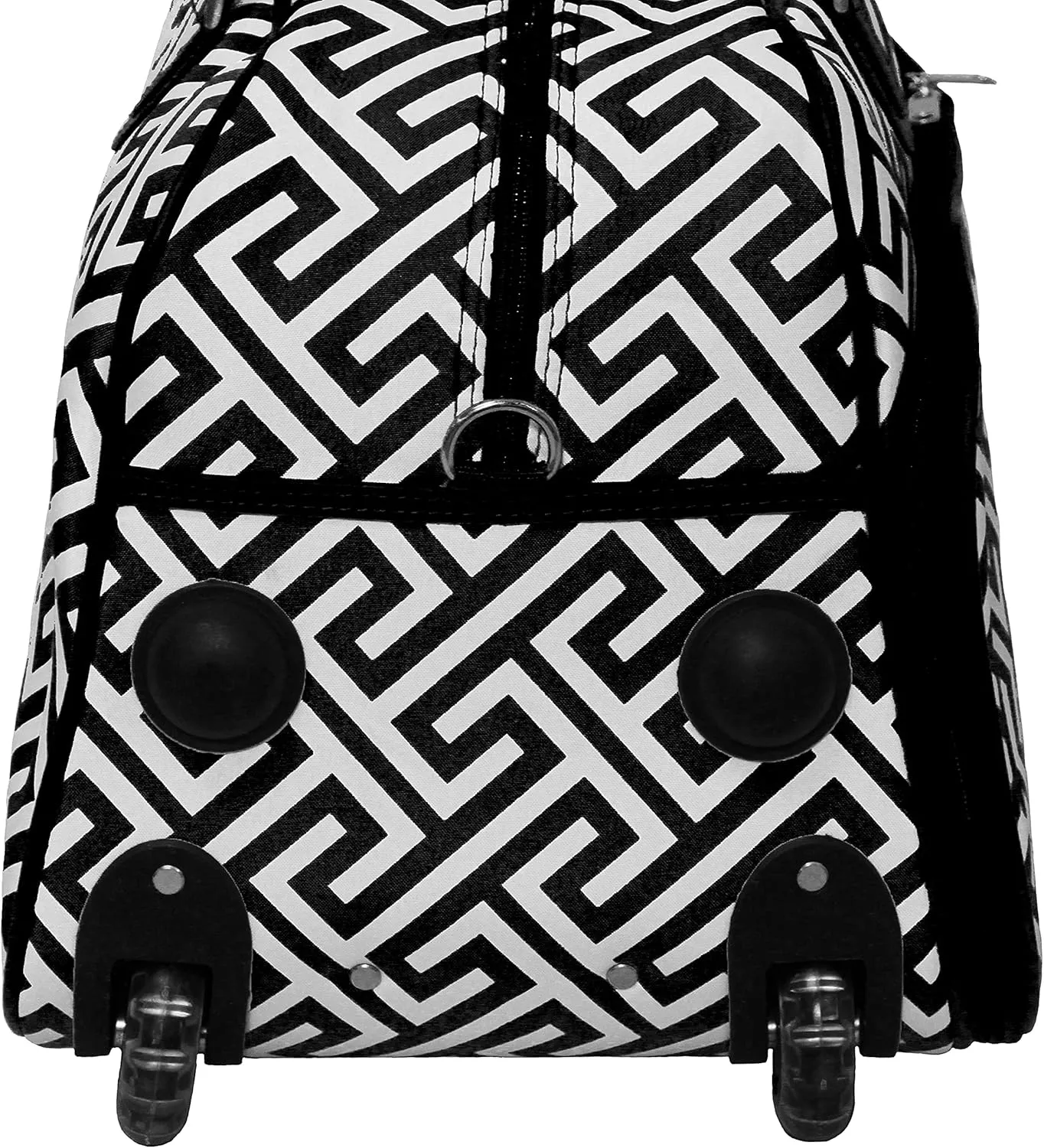 World Traveler Classic Prints 21-inch Carry-on Rolling Duffel Bag