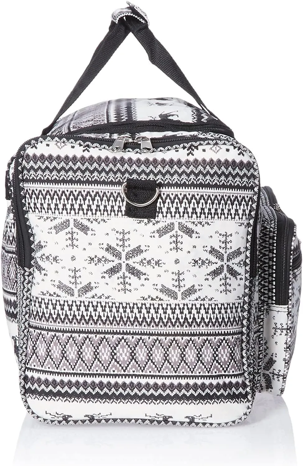 World Traveler Fashion 19-Inch Duffel Bag – Stylish, Versatile, and Perfectly Sized for Every Adventure, Black Trim Deer
