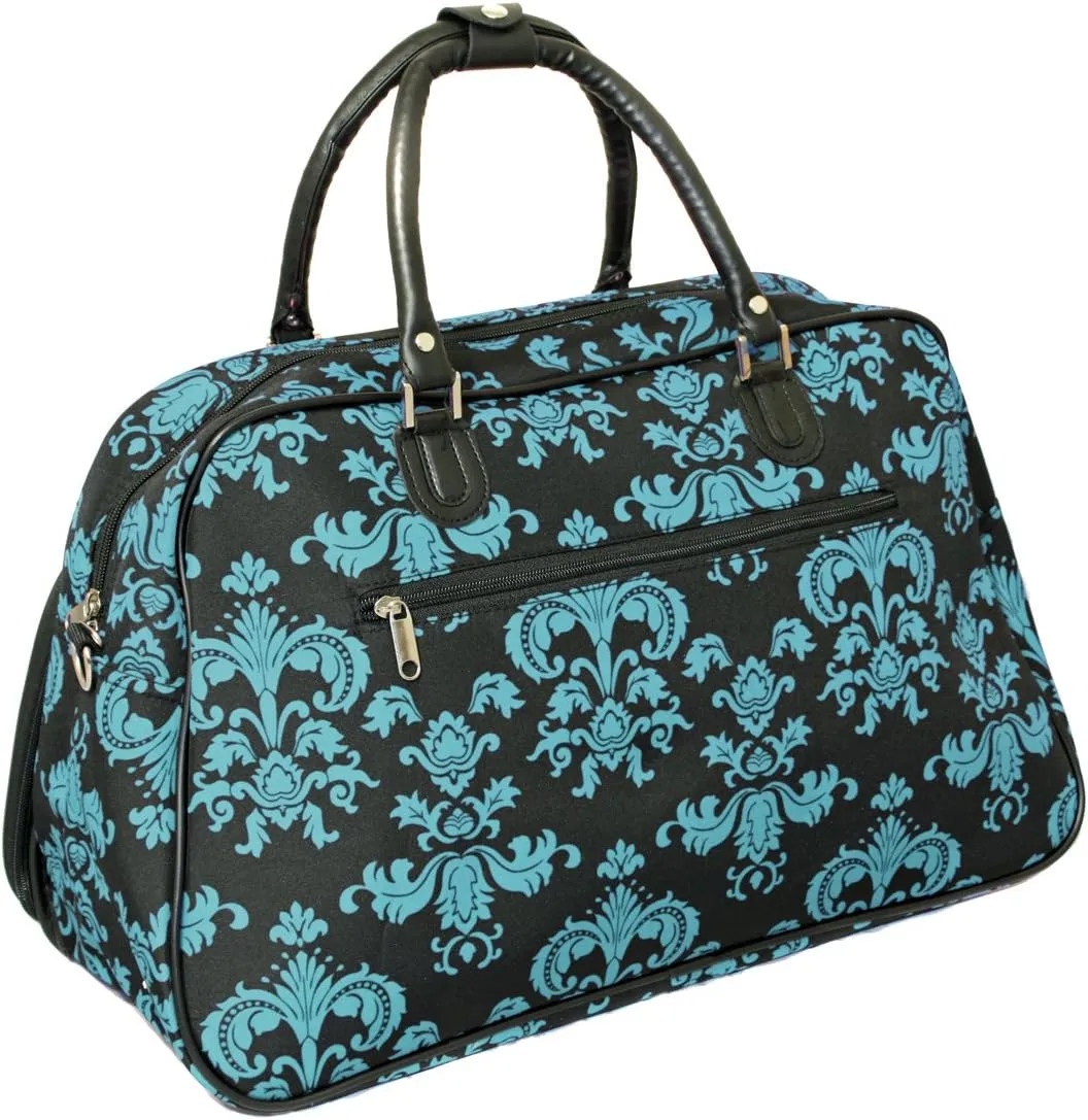 World Traveler Prints 21-inch Carry-on Shoulder Duffel Bag