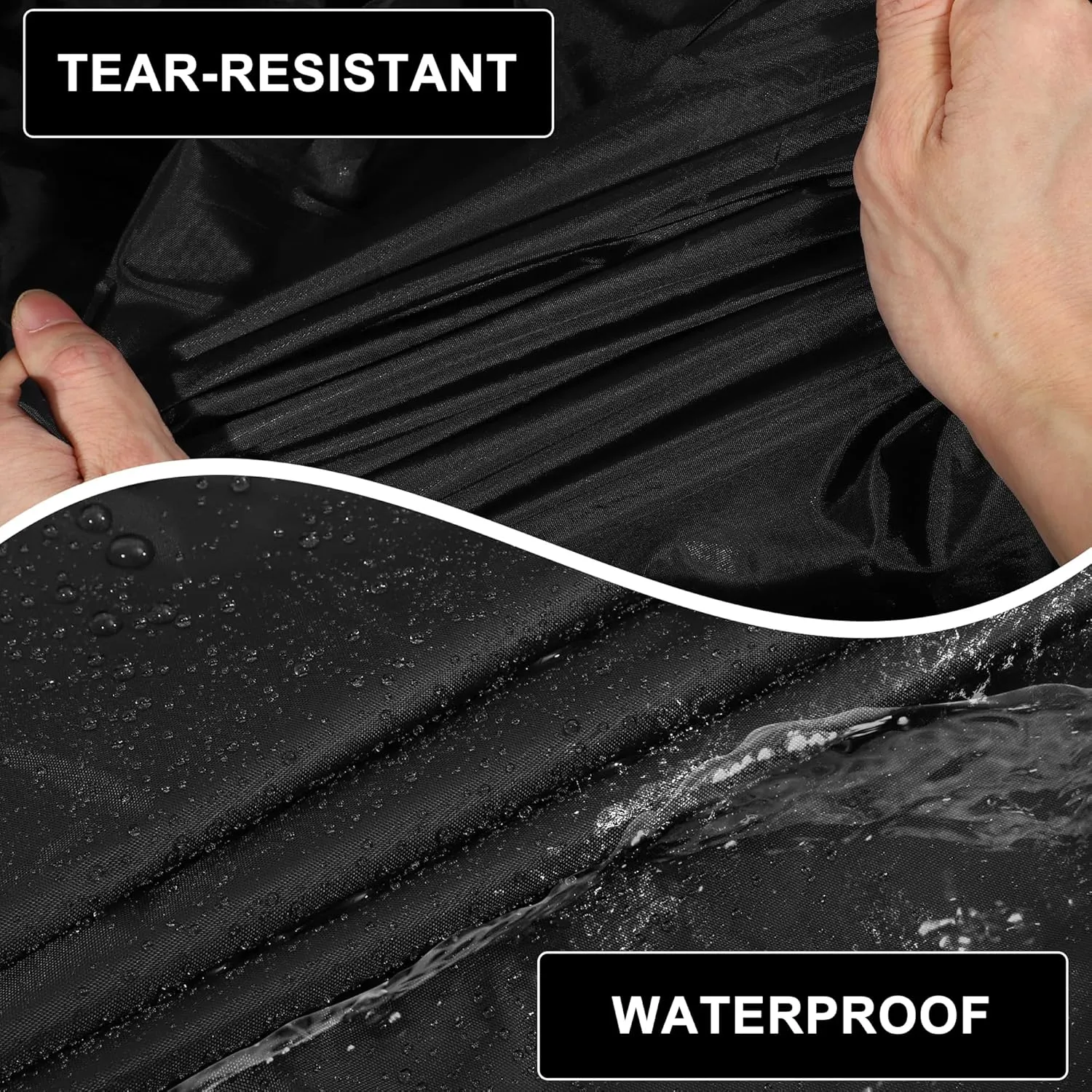 X AUTOHAUX Car Cover for Mazda CX-5 210D-PU Outdoor Full Car Cover All Weather with Door Zipper for Waterproof Windproof Sun Rain Snow Protection