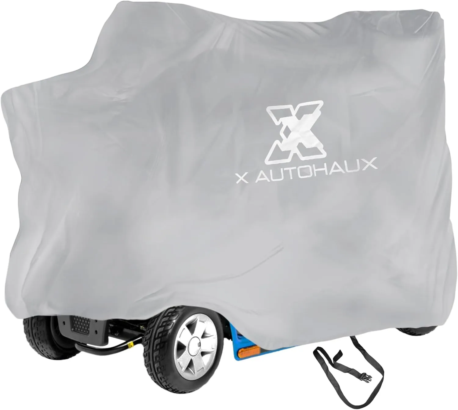 X AUTOHAUX Mobility Scooter Cover Waterproof Rain Transport Wheelchair Protection 67x24x46 inch