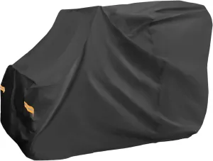 X AUTOHAUX UTV Cover for Honda Pioneer 700 Waterproof Side by Side Cover Outdoor Sun Rain Storage Protection 210D-PU Black 292x152x197cm