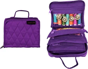 Yazzii Crafters Mini Organizer Tote Bag - Multipurpose Storage Organizer for Crafts, Cosmetics, & Jewelry