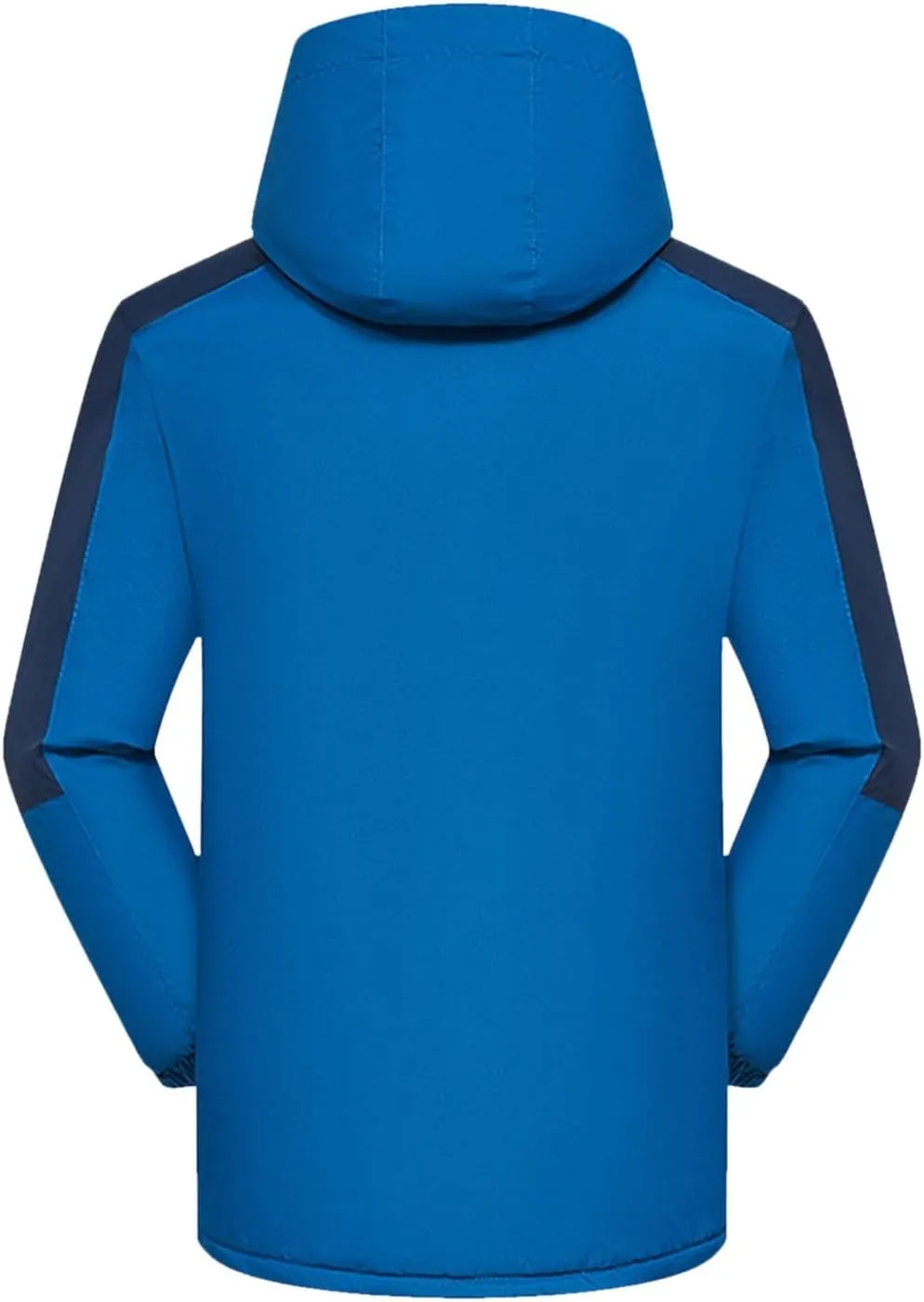 Ymosrh Men's Jackets Hooded Waterproof Windproof Raincoat Jacket Mens, M-4XL