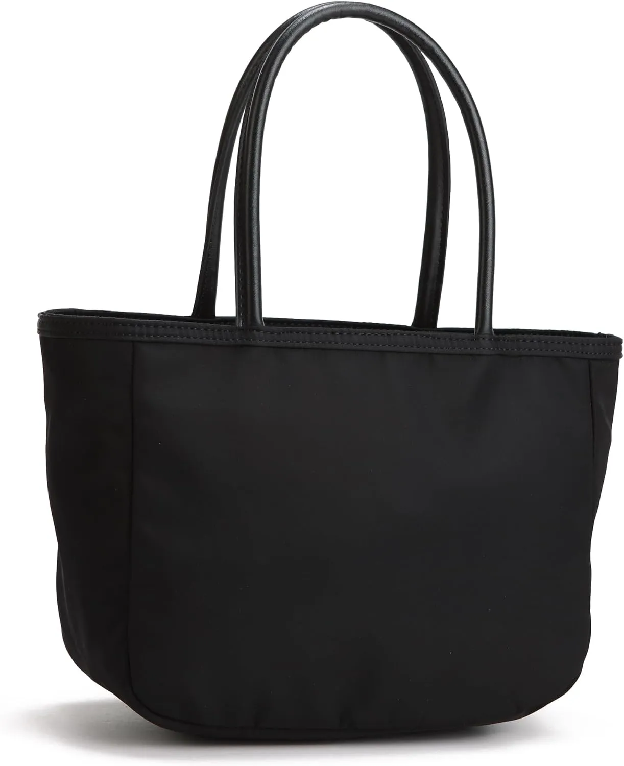 YONBEN® Big Black Purse Handbag with Organizer and Zipper, Lightweight and Waterproof Tote Bag with Compartment