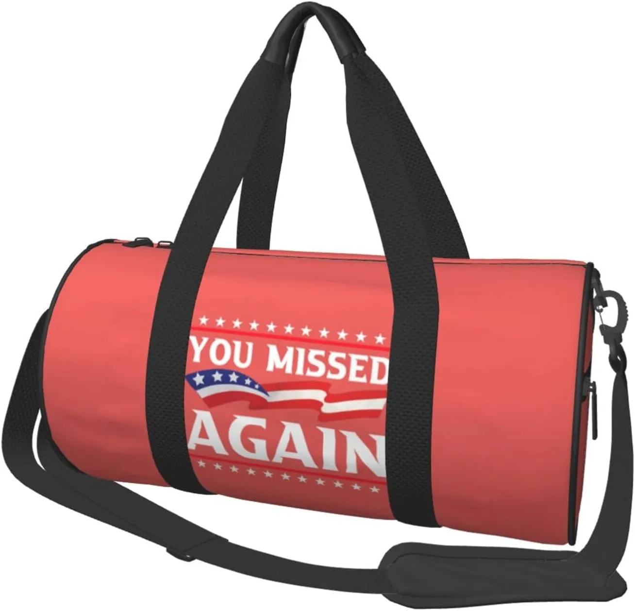 You Missed Again Duffel Bag Gym Bag Travel Sports Tote Large Foldable Beach Swim Yoga9