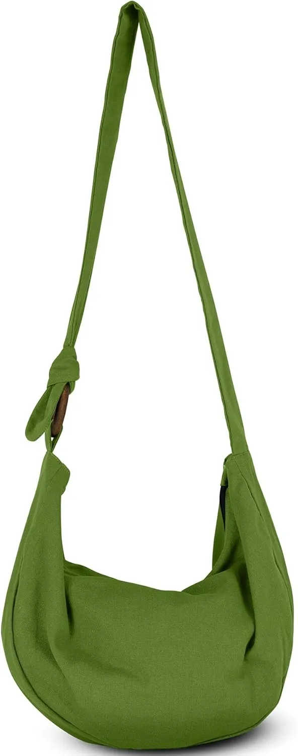 YOUR COZY Women's Crossbody Handbags Hippie bag Hobo Bags for Women Shoulder Sling Bag Hippie Tote Bag Hippie Purse