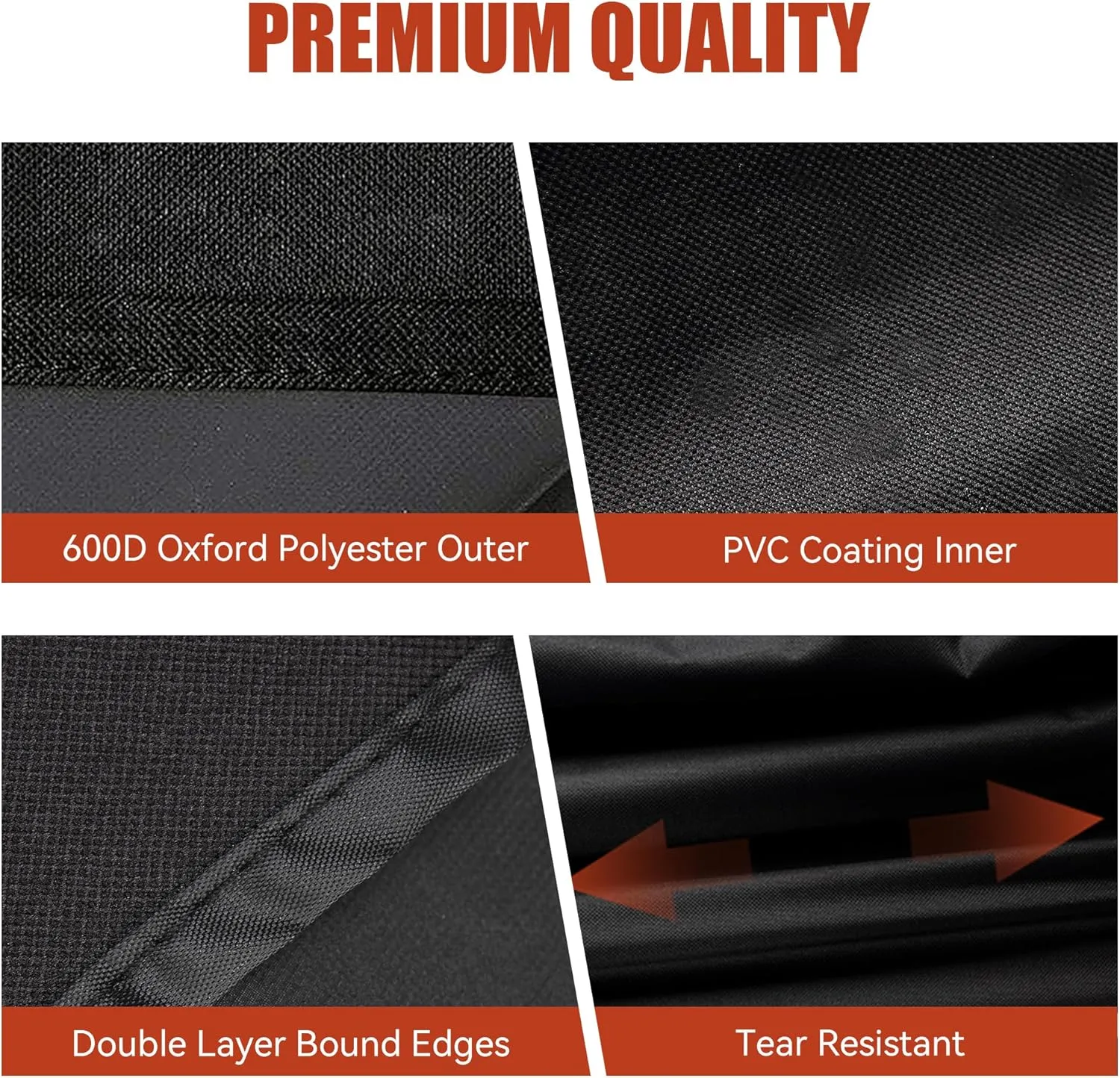 Z GRILLS Pellet Grill Cover 54 Inch | Official Genuine | Upgraded 600D Polyester Fabric, Heavy Duty, Waterproof, Weather Resistant Full Length Grill Cover for 700 Series and 10502B Pellet Smoker
