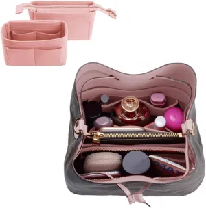 ZTUJO Purse Organizer, Bag Organizer, Insert Purse Organizer With 2 Packs In One Set For LV NeoNoe Noé Series perfectly